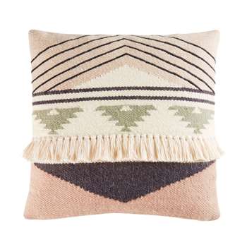 ITZA Wool and Cotton Berber Cushion (45 x 45cm)