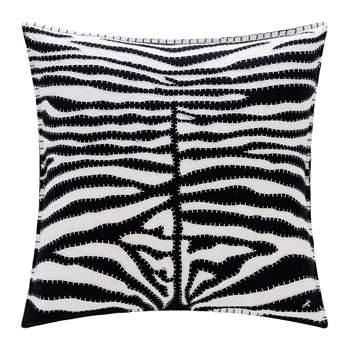 Jan Constantine - Paradise Zebra Skin Cushion (H46 x W46cm)