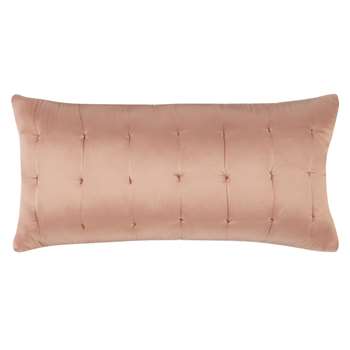 John Lewis Boutique Hotel Silk Cushion, Tea Rose (30 x 60cm)