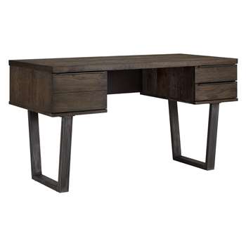 John Lewis Calia Desk, Dark (75 x 135cm)