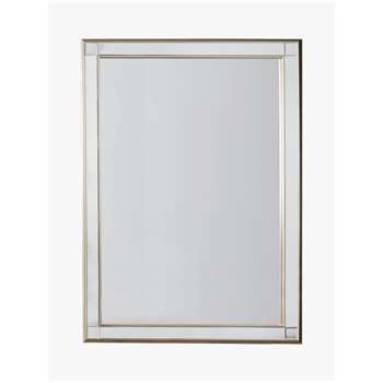 John Lewis & Partners Amare Mirror, Champagne (H91 x W66cm)
