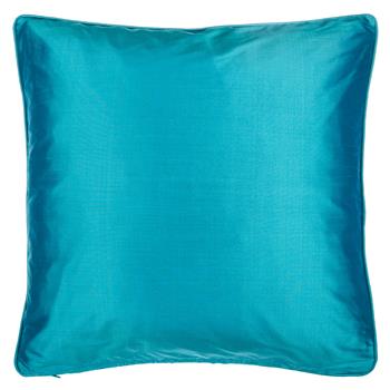 John Lewis Silk Cushion Dark Spruce