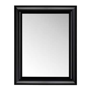 Kartell - Francois Ghost Mirror - Black - Large (111 x 88cm)