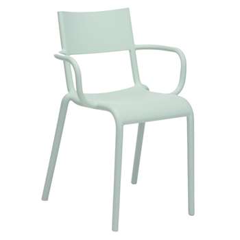Kartell - Generic A Chair - Sage Green (H79 x W52.5 x D52cm)