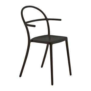 Kartell - Generic C Chair - Black (H83.5 x W52 x D52cm)