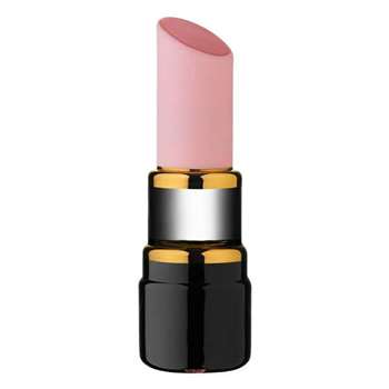 Kosta Boda - Make Up Mini Lipstick Ornament - Pearl Pink (13.3 x 4.2cm)