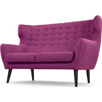 Kubrick 2 Seater Sofa, Plum Purple (105 x 163cm)