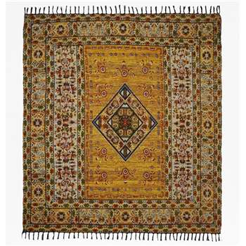 Large Amber Rug - Yellow (H180 x W180cm)