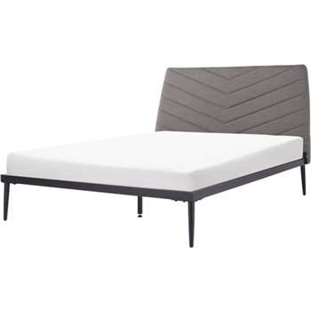 Lex double bed, Graphite Grey (105 x 142cm)