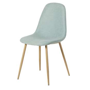 Light Blue Scandinavian-Style Chair Clyde (H86 x W40 x D55cm)