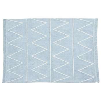Lorena Canals Hippy Washable Kids Rug - Hippy Blue (H120 x W160cm)