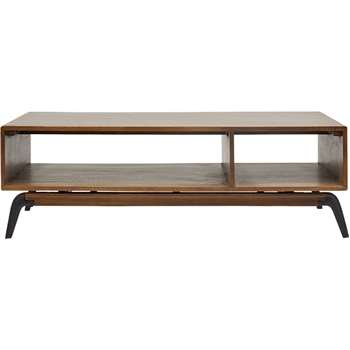 Lucien Coffee Table, Dark Mango Wood (H40 x W120 x D60cm)