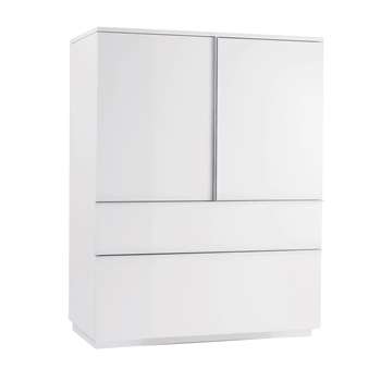 Madison storage cupboard white (130 x 100cm)