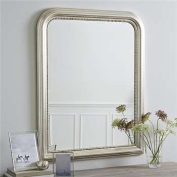 Madison Wall Mirror, Champagne Silver (112 x 86.5cm)