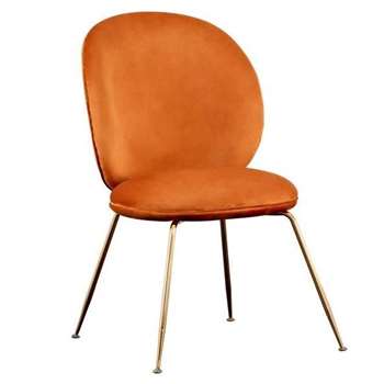 Mantis Dining Chair - Pumpkin (H89 x W53 x D46cm)