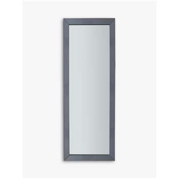 Melanie Rectangular Wall Mirror, Grey (H142.5 x W51cm)