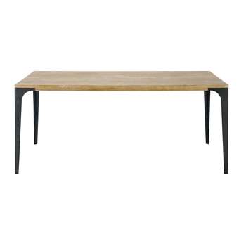 METROPOLIS Solid mango wood dining table W 180cm