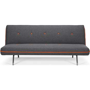 Miki Sofa Bed, Cygnet Grey (80 x 186cm)