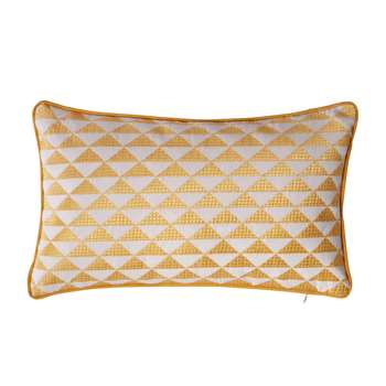 MIX cotton cushion in yellow 30 x 50cm