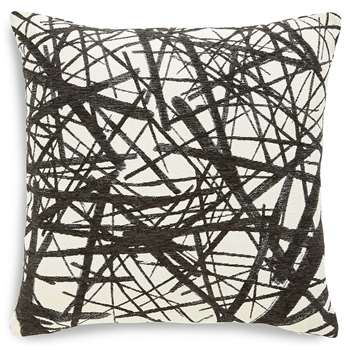 Monochrome Line Print Cushion (50 x 50cm)