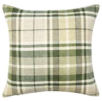 Mulholland Hedgerow Check Wool Cushion