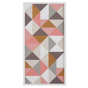 Multicoloured Graphic Artwork (49 x 90cm)