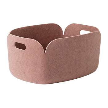 Muuto - Restore Basket - Rose Melange (H23 x W48 x D35cm)