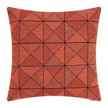 Muuto - Tile Wool Cushion - Tangerine (H50 x W50cm)