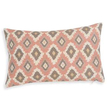 NIRVANA multicoloured silk and cotton cushion cover (30 x 50cm)
