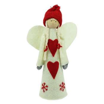 Nordic Angel Christmas Tree Topper (H22 x W6.5cm)