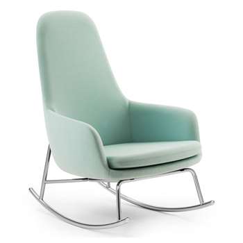 Normann Copenhagen Era Rocking Chair High - Light Blue (100 x 72cm)