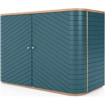 Novak Sideboard, Teal (H72 x W100 x D47cm)