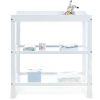 Obaby Open Changing Unit - White (H85.5 x W80 x D50cm)