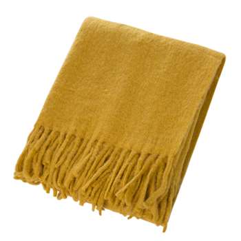 Olivier Desforges - Tourbillon Throw - Yellow (H130 x W170cm)