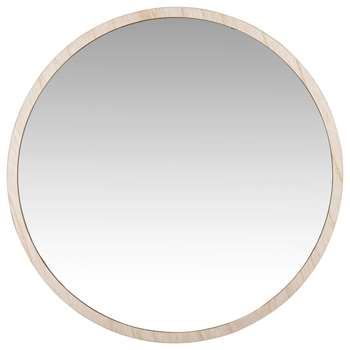 PAULIN - Round Natural Mirror (H50 x W50 x D2cm)