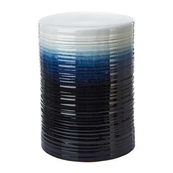 Pols Potten - Gradient Stool - Dark Blue (H45 x W33 x D33cm)