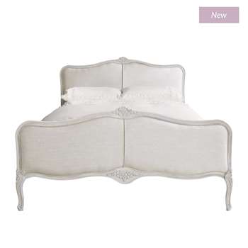 Provencale Dove Grey Bedframe Double (120 x 207 x 145cm)