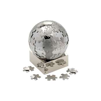 Puzzle Desk Top Globe (Width 7.5cm)
