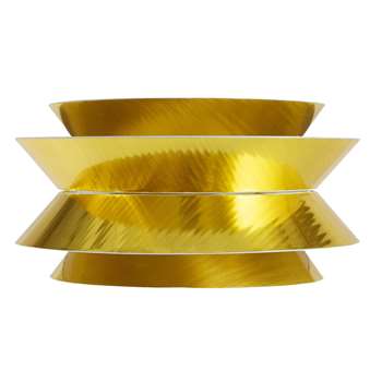 RETRO 70'S gold-coloured pendant (30 x 60cm)