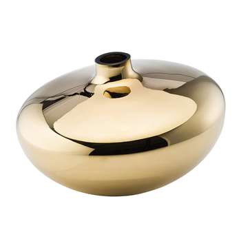 Rosenthal - Swinging Vase - Gold (13.6 x 20cm)