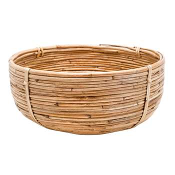 Safari Cane Bowl (H14.5 x W31 x D31cm)