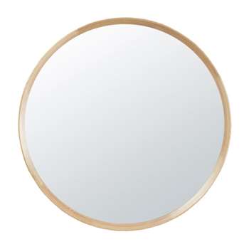 SANDA Round Paulownia Mirror (Diameter 100cm)