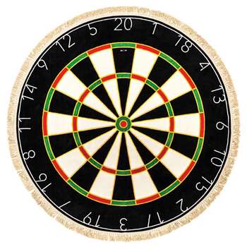 Seletti - Dartboard Rug (Diameter 200cm)
