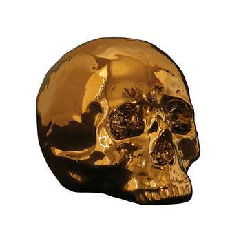Seletti - Limited Gold Edition - My Skull (H15 x W25 x D14cm)