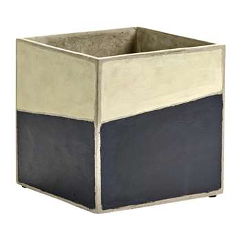 Serax - Marie Arty Square Plant Pot (H22 x W22 x D22cm)