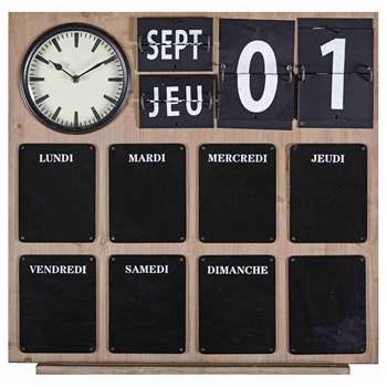 Slate clock (59 x 60cm)