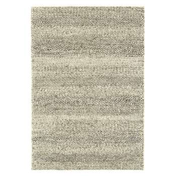Strata rug large grey marl stripe (160 x 230cm)