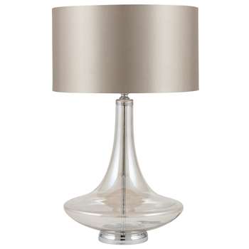 Sygnet Table Lamp Glass/Gold (H51.5 x W32 x D32cm)