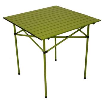 Table in a Bag TA2727G Aluminium Portable Table with Carrying Bag, Green
