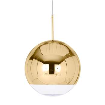 Tom Dixon - Mirror Ball Gold Pendant (H40 x W40 x D40cm)